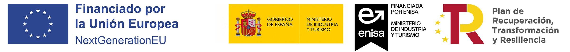Financiado por la Unión Europea - NextGenerationEU, Gobierno de España, ENISA, Plan de Recuperación, Transformación y Resiliencia